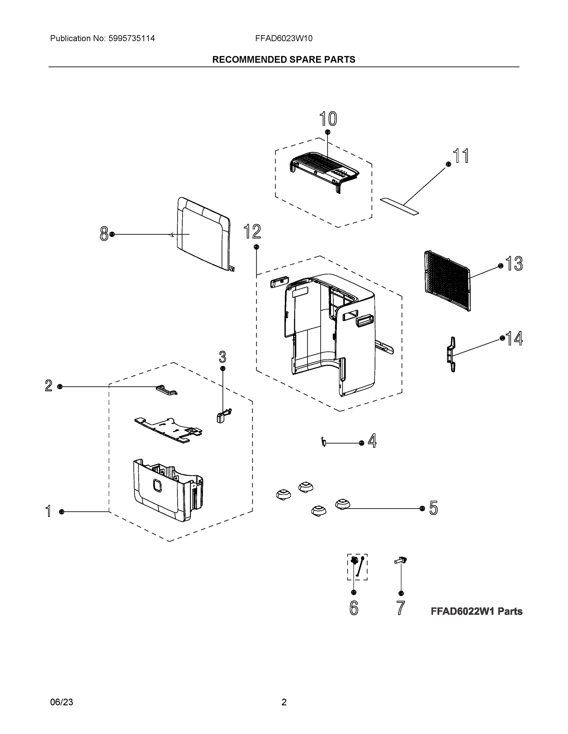 02 - RECOMMENDED SPARE PARTS
