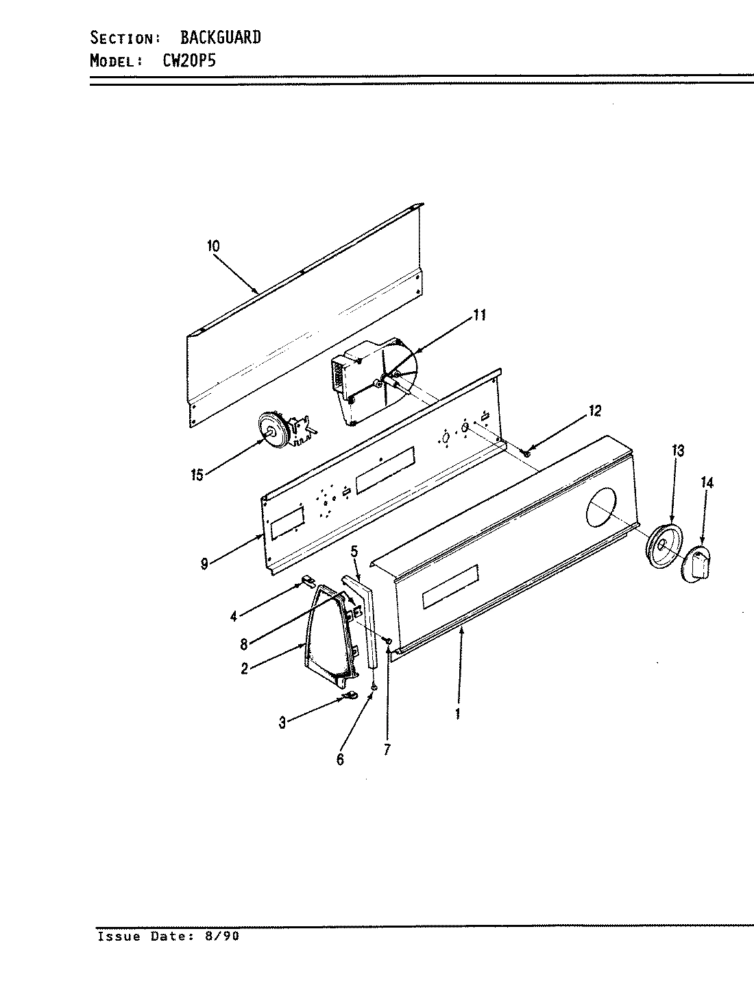 04 - CONTROL PANEL (ORIG. REV. A-D)