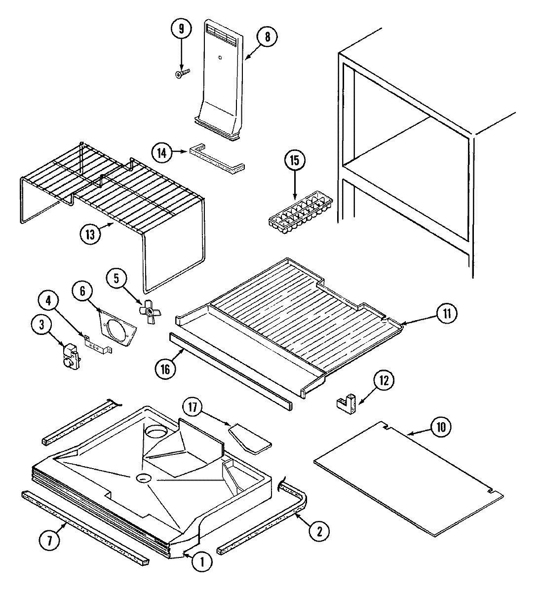01 - FREEZER COMPARTMENT