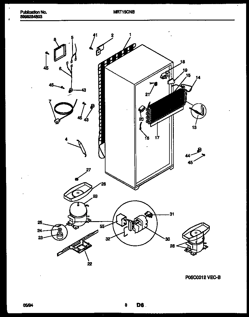05 - SYSTEM AND AUTOMATIC DEFROST PARTS