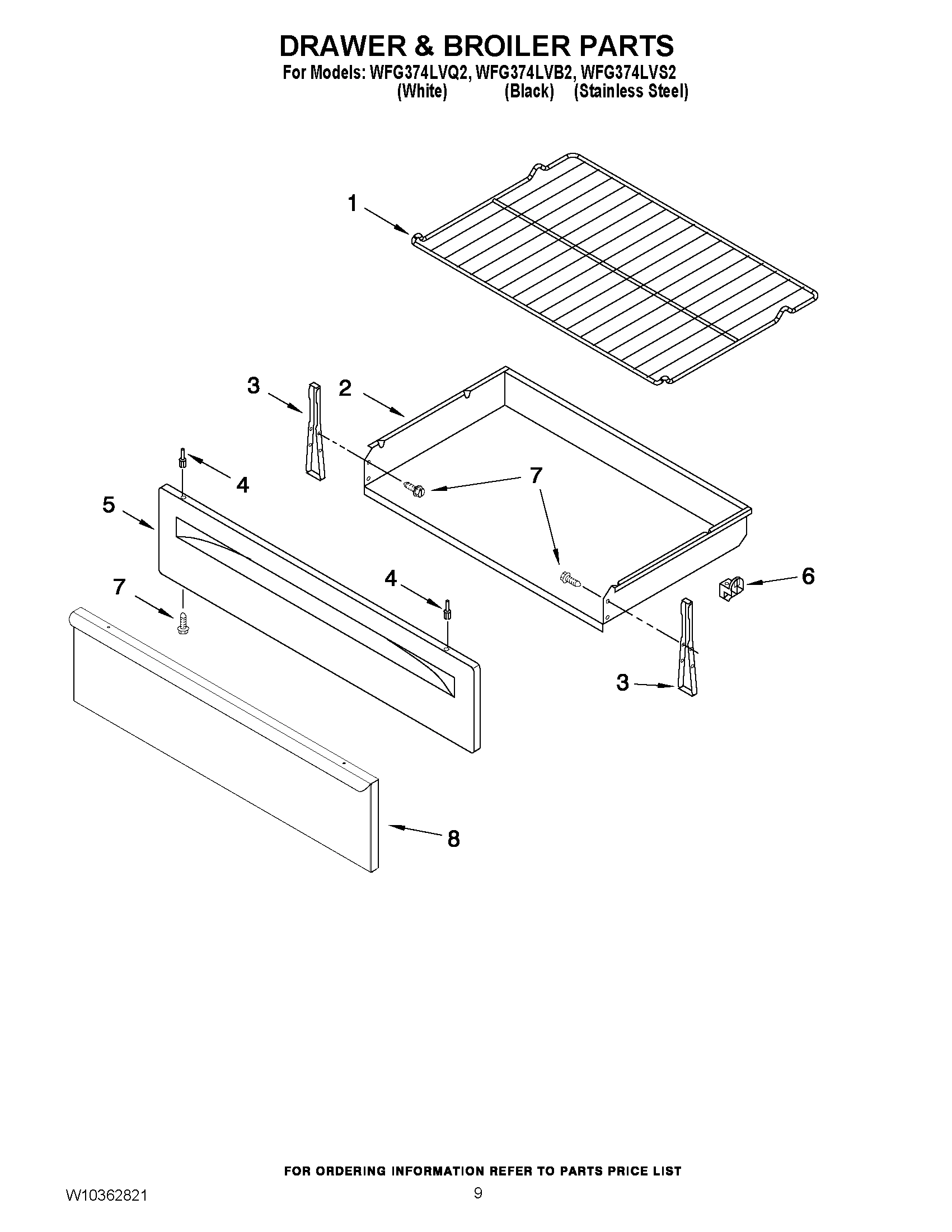 06 - DRAWER & BROILER PARTS