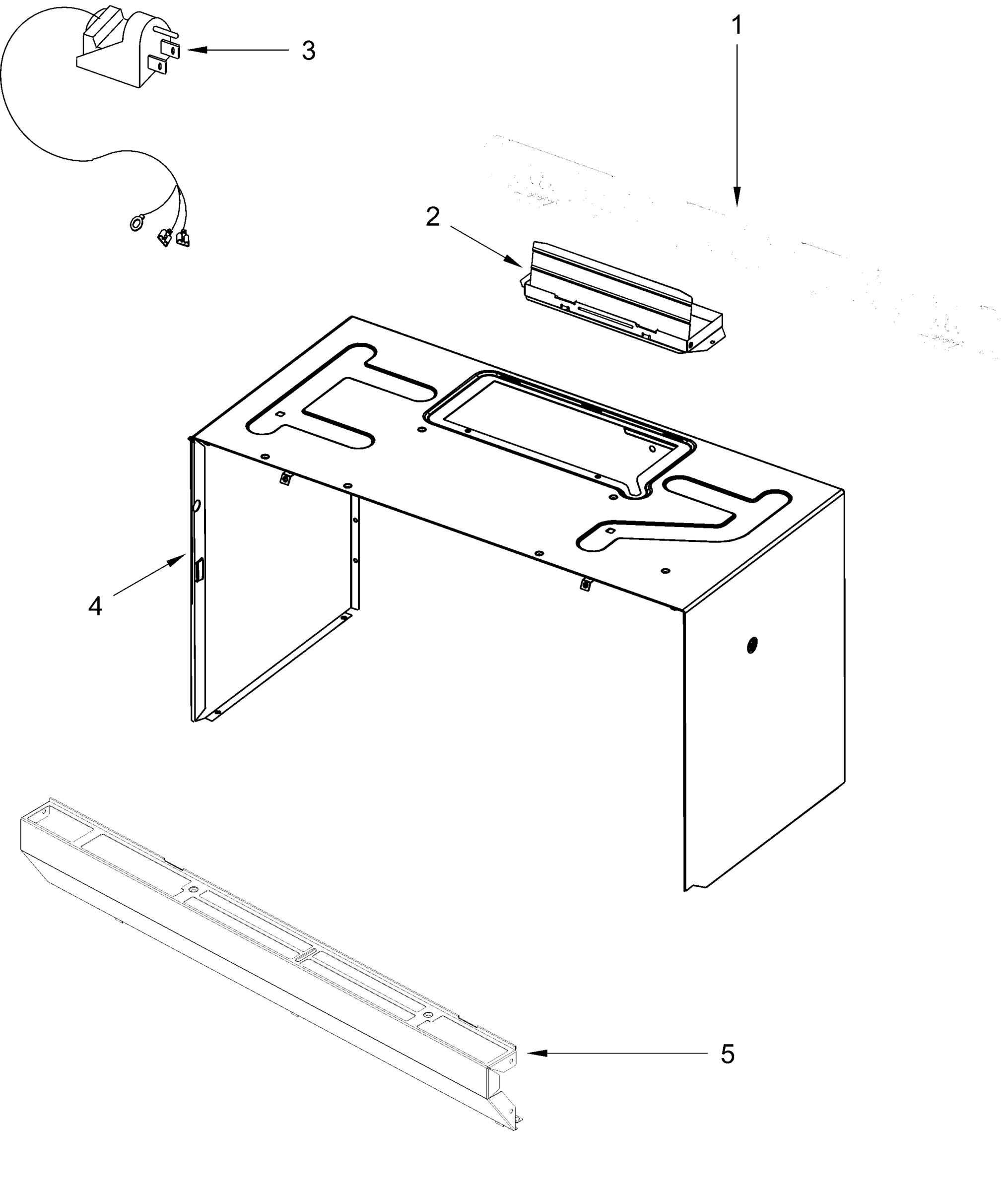 CABINET AND INSTALLATION PARTS