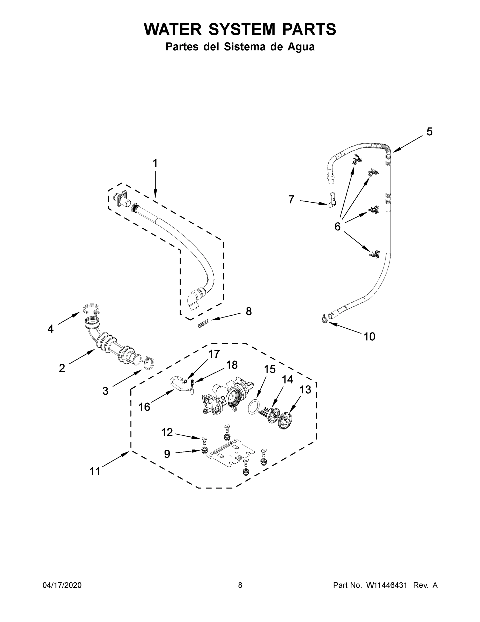 05 - WATER SYSTEM PARTS
