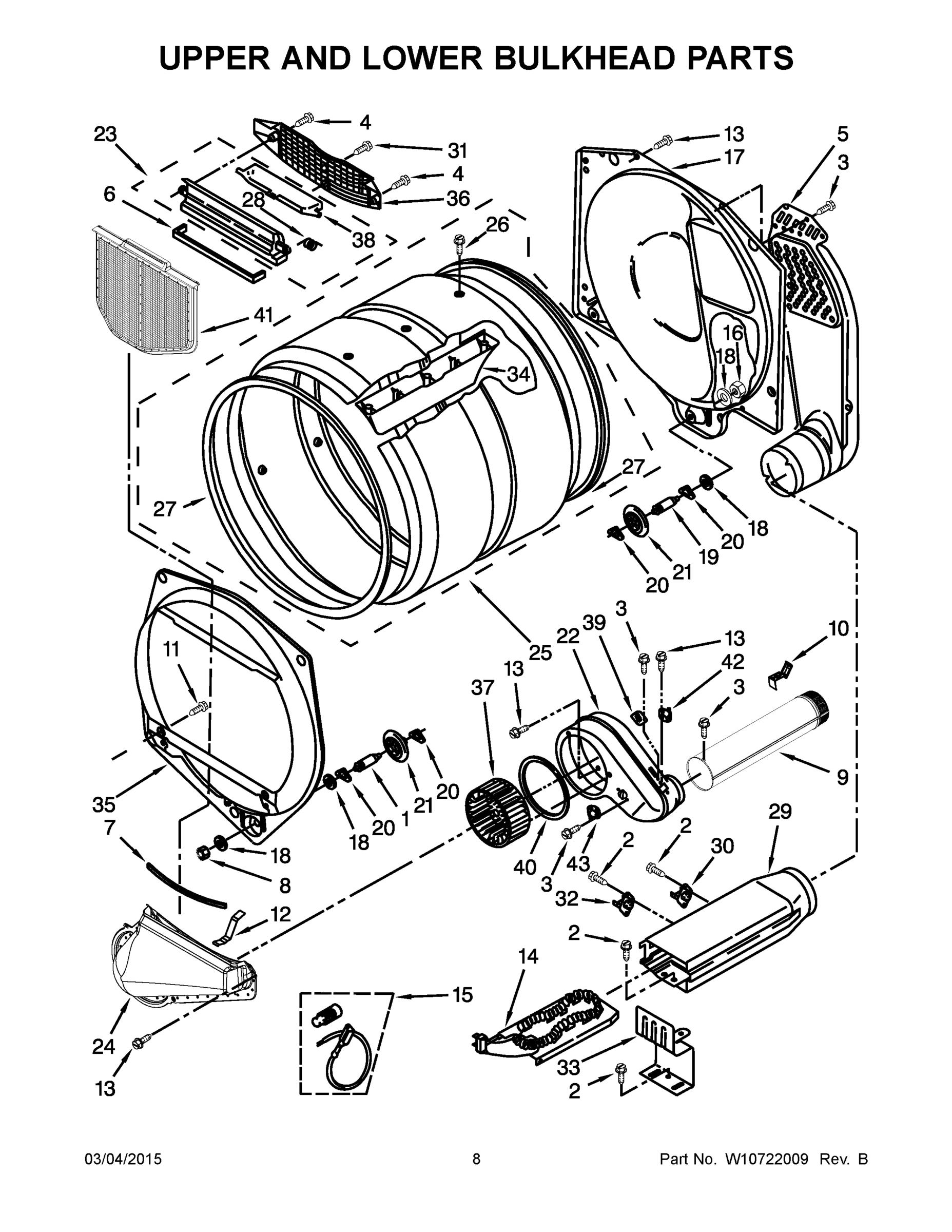 05 - UPPER AND LOWER BULKHEAD PARTS
