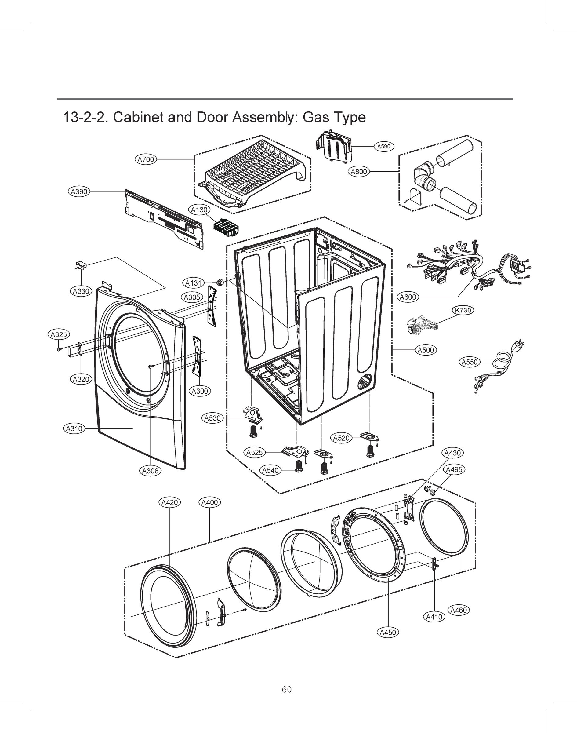 CABINET AND DOOR ASSEMBLY