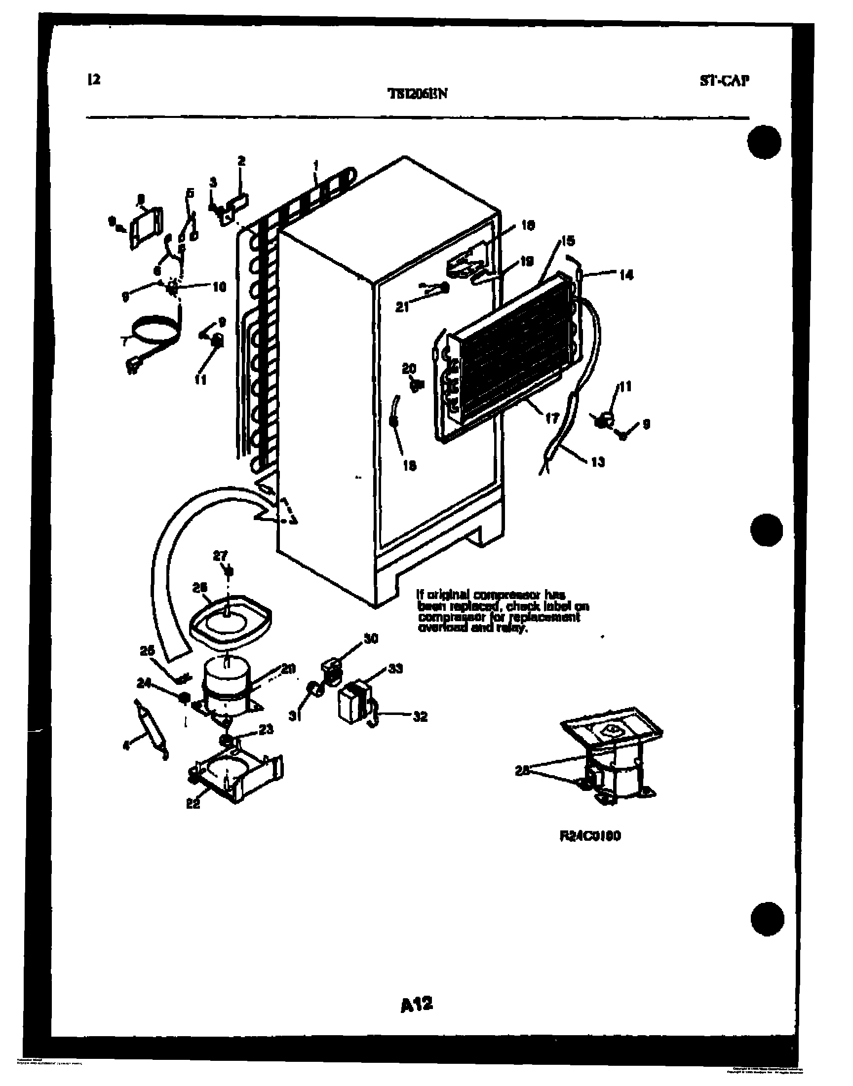 07 - SYSTEM AND AUTOMATIC DEFROST PARTS