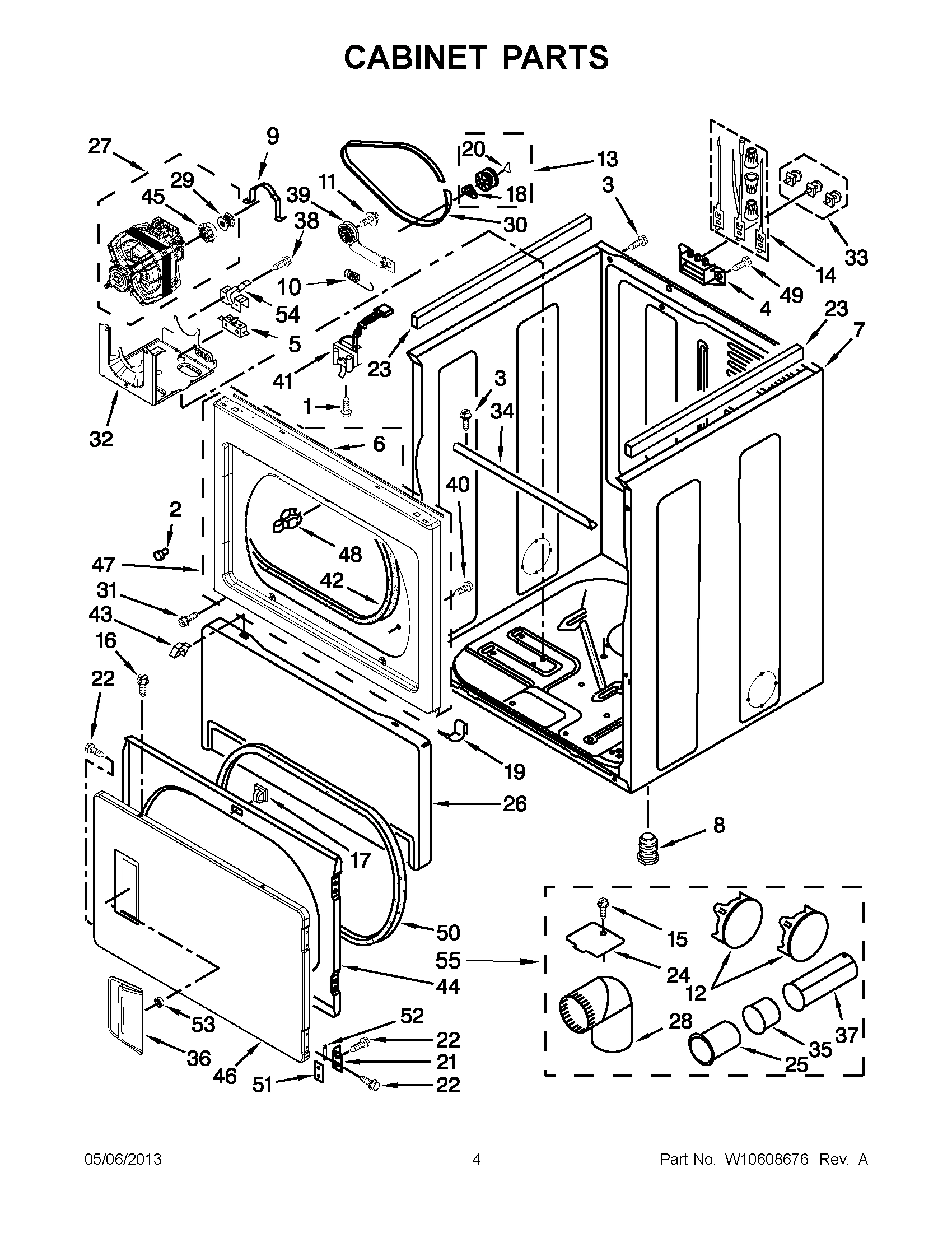 02 - CABINET PARTS