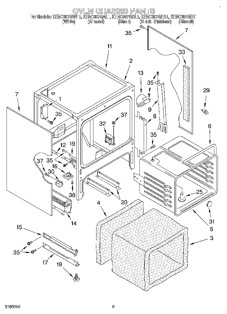 03 - OVEN CHASSIS