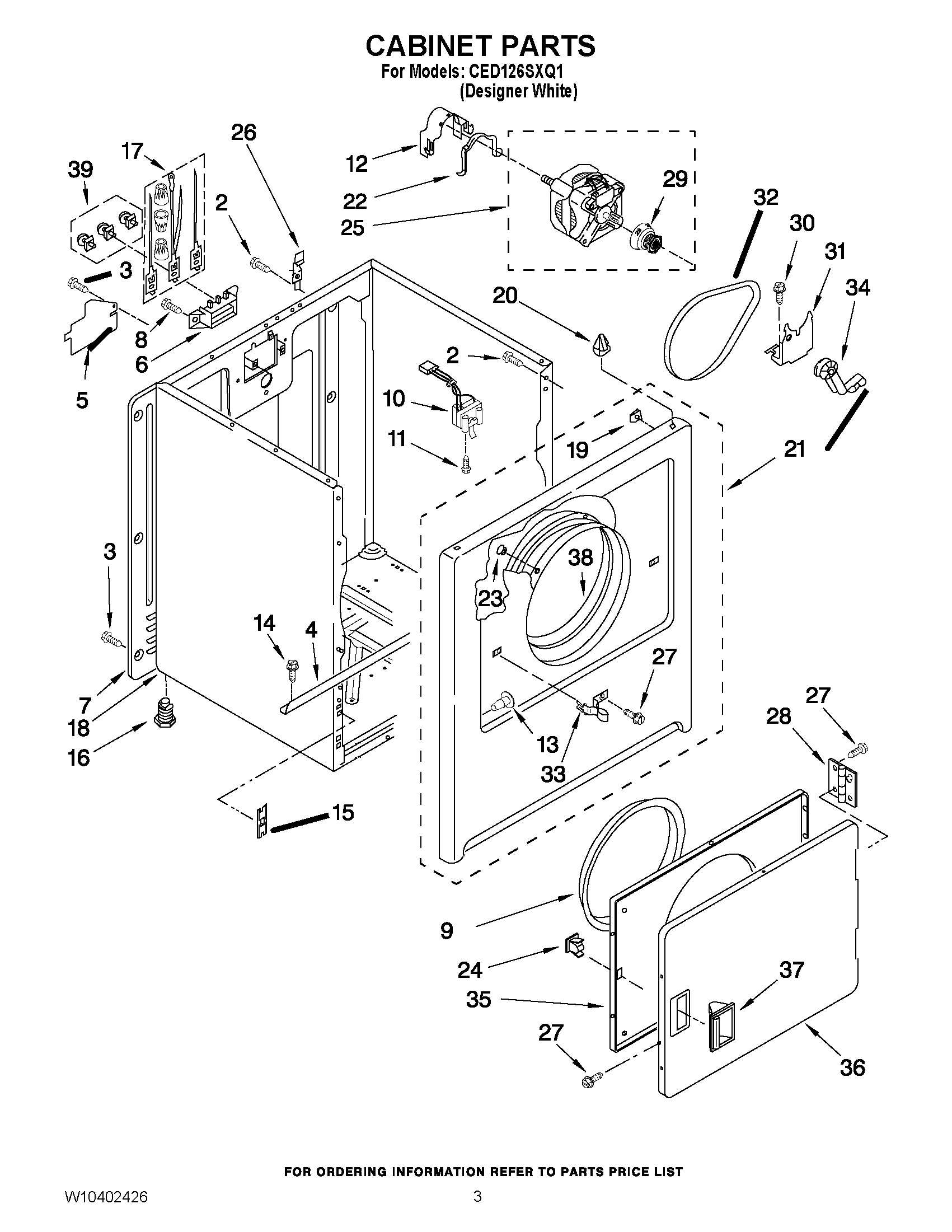 02 - CABINET PARTS