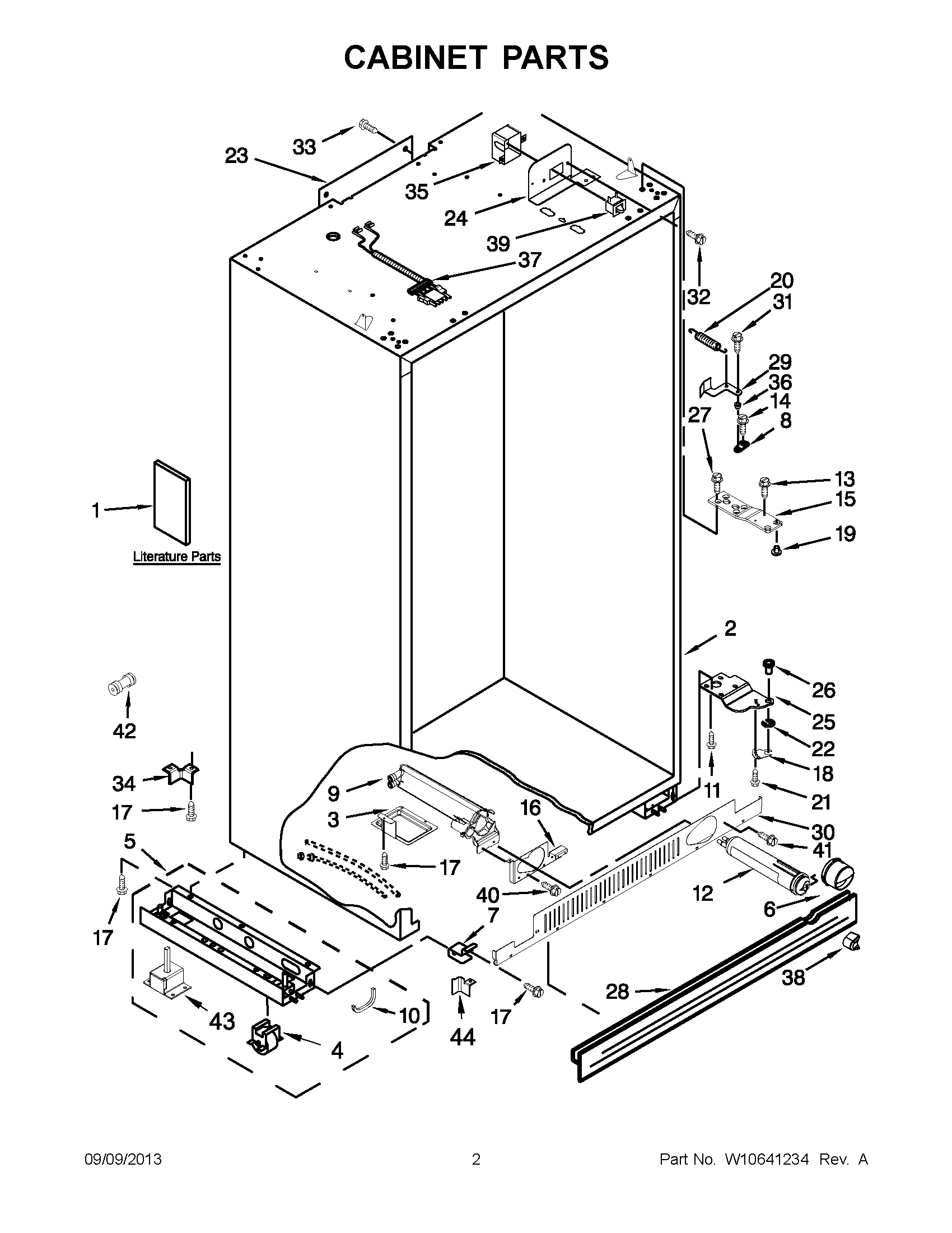 02 - CABINET PARTS