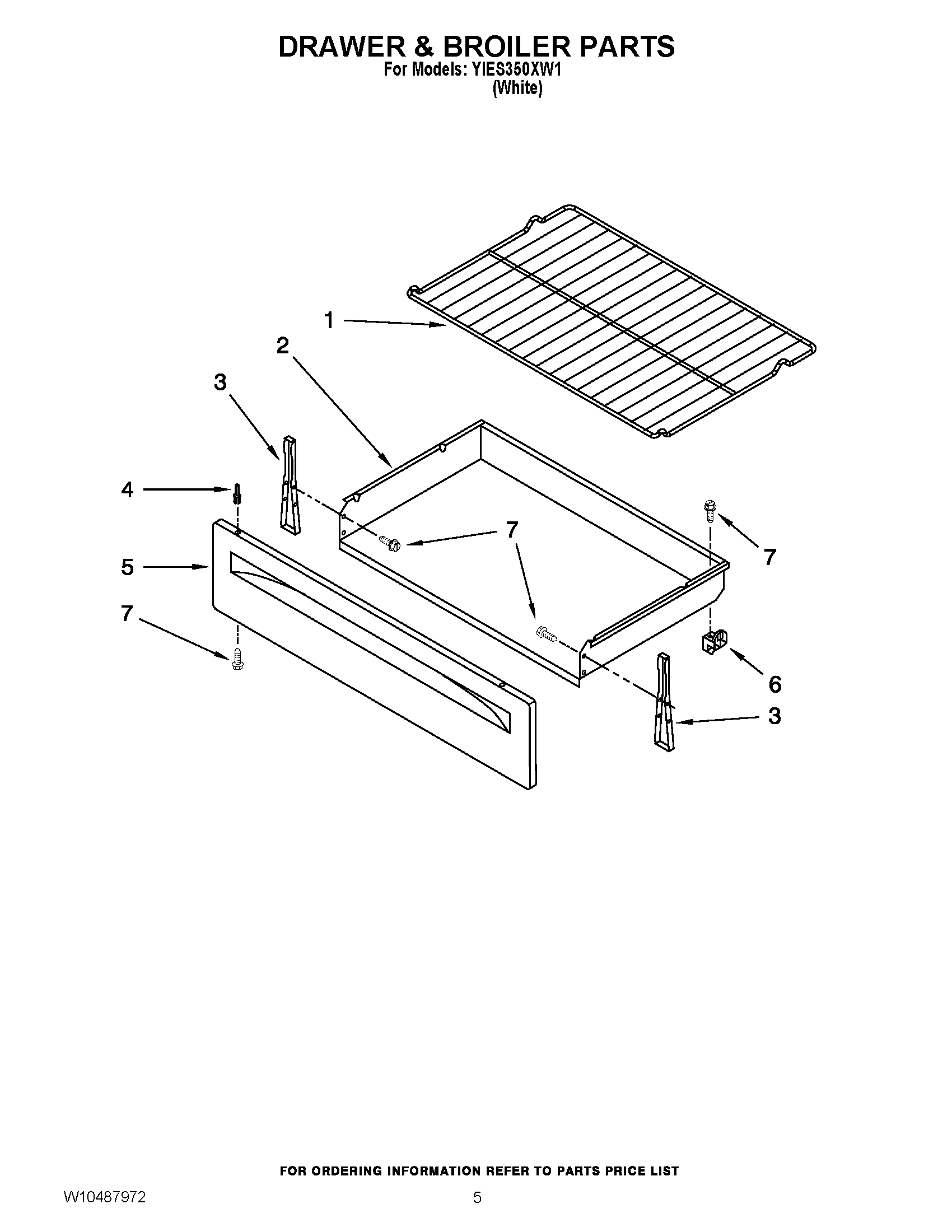04 - DRAWER & BROILER PARTS
