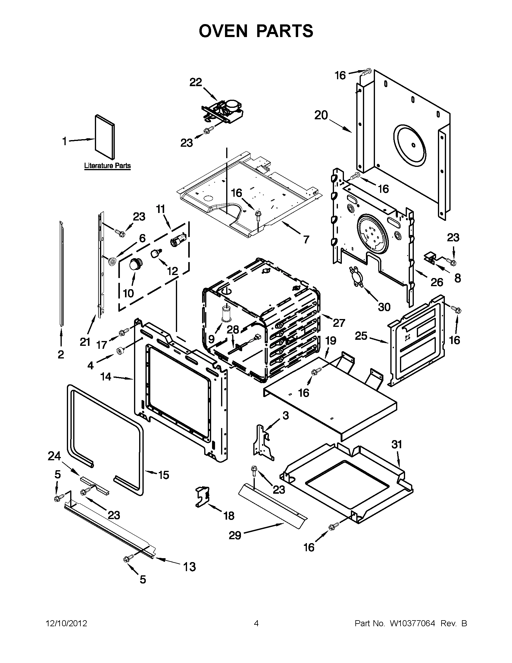 02 - OVEN PARTS