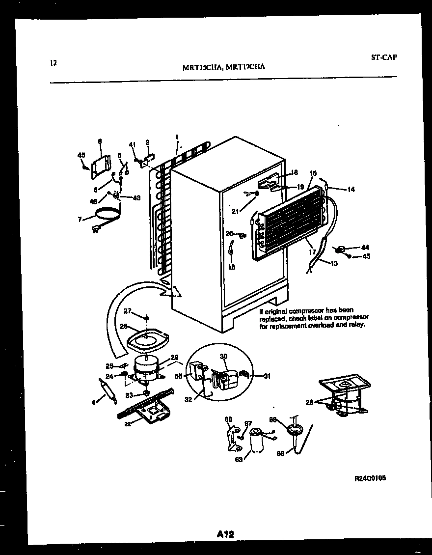 07 - SYSTEM AND AUTOMATIC DEFROST PARTS