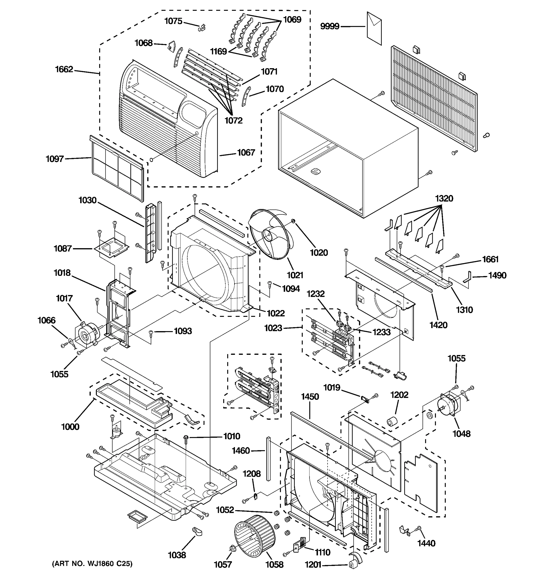 CABINET & COMPONENTS