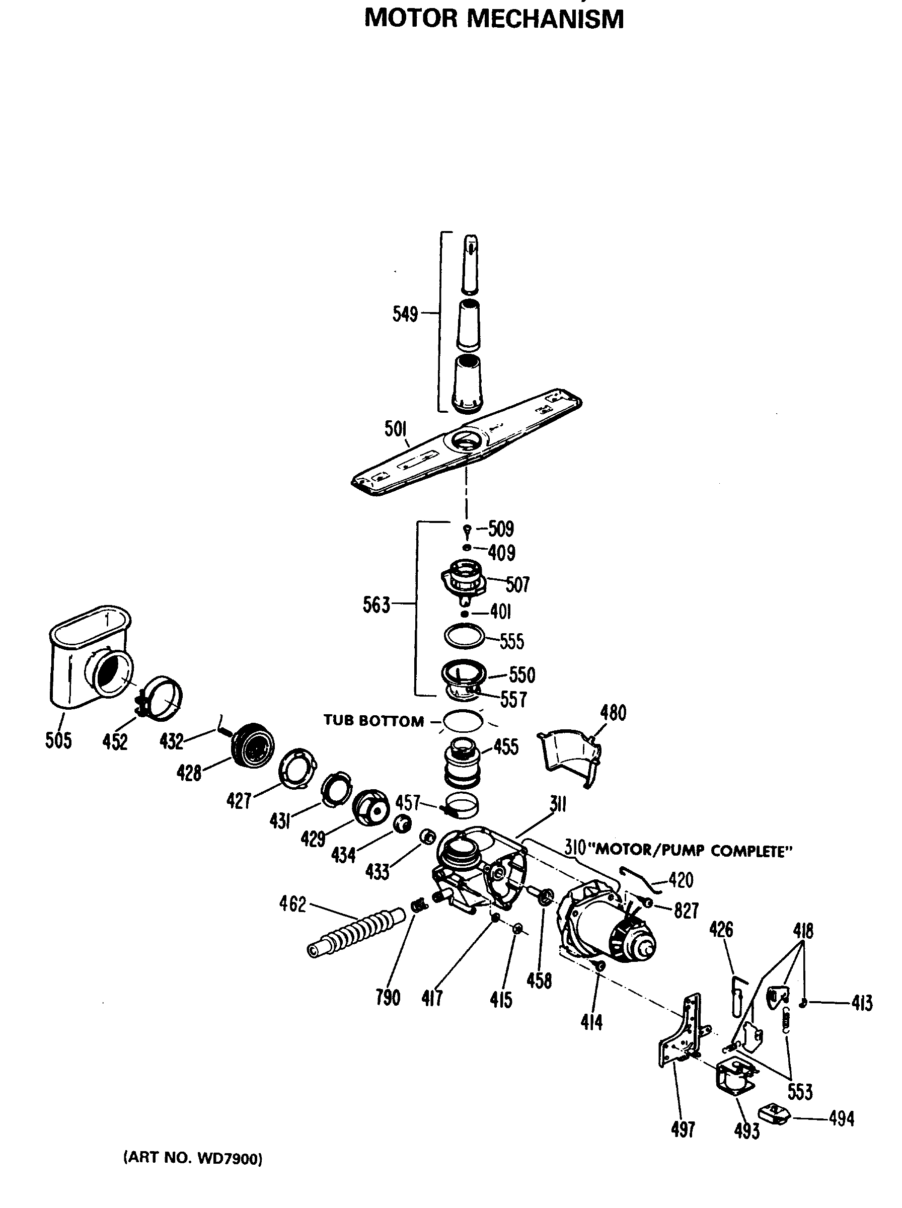MOTOR MECHANISM