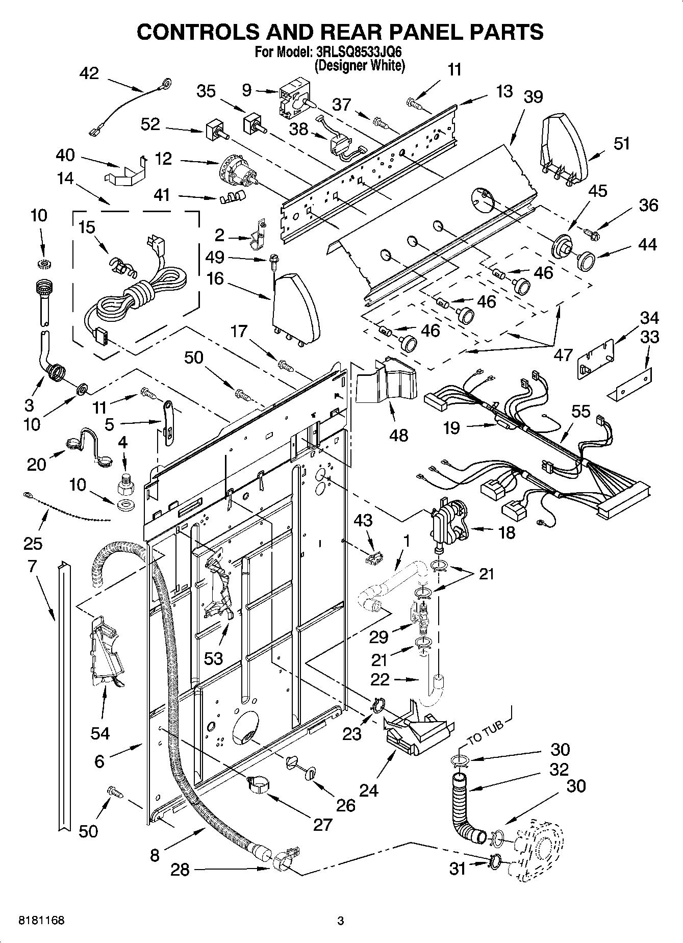 02 - CONTROLS AND REAR PANEL PARTS