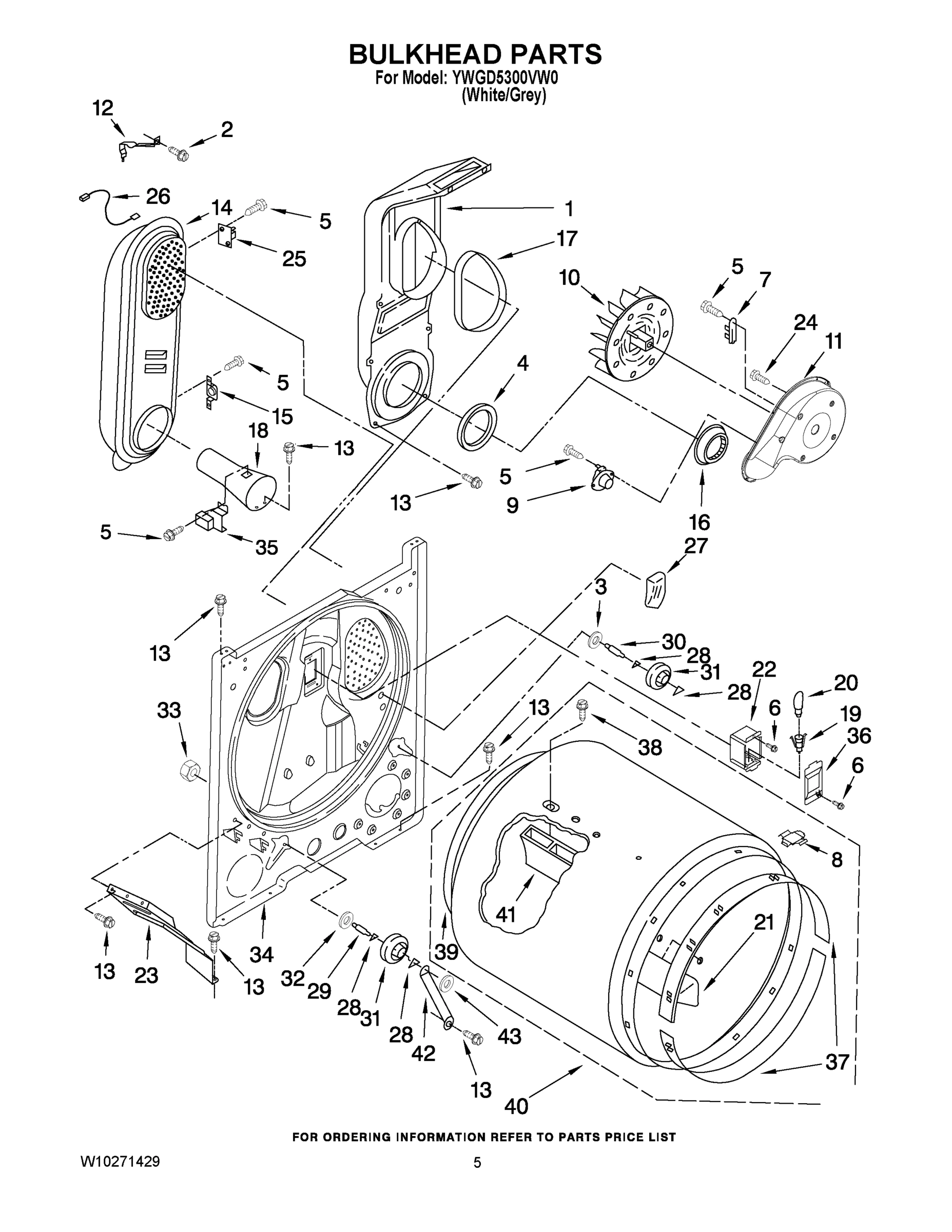 03 - BULKHEAD PARTS