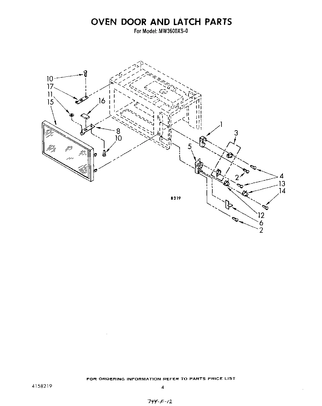 04 - OVEN DOOR AND LATCH