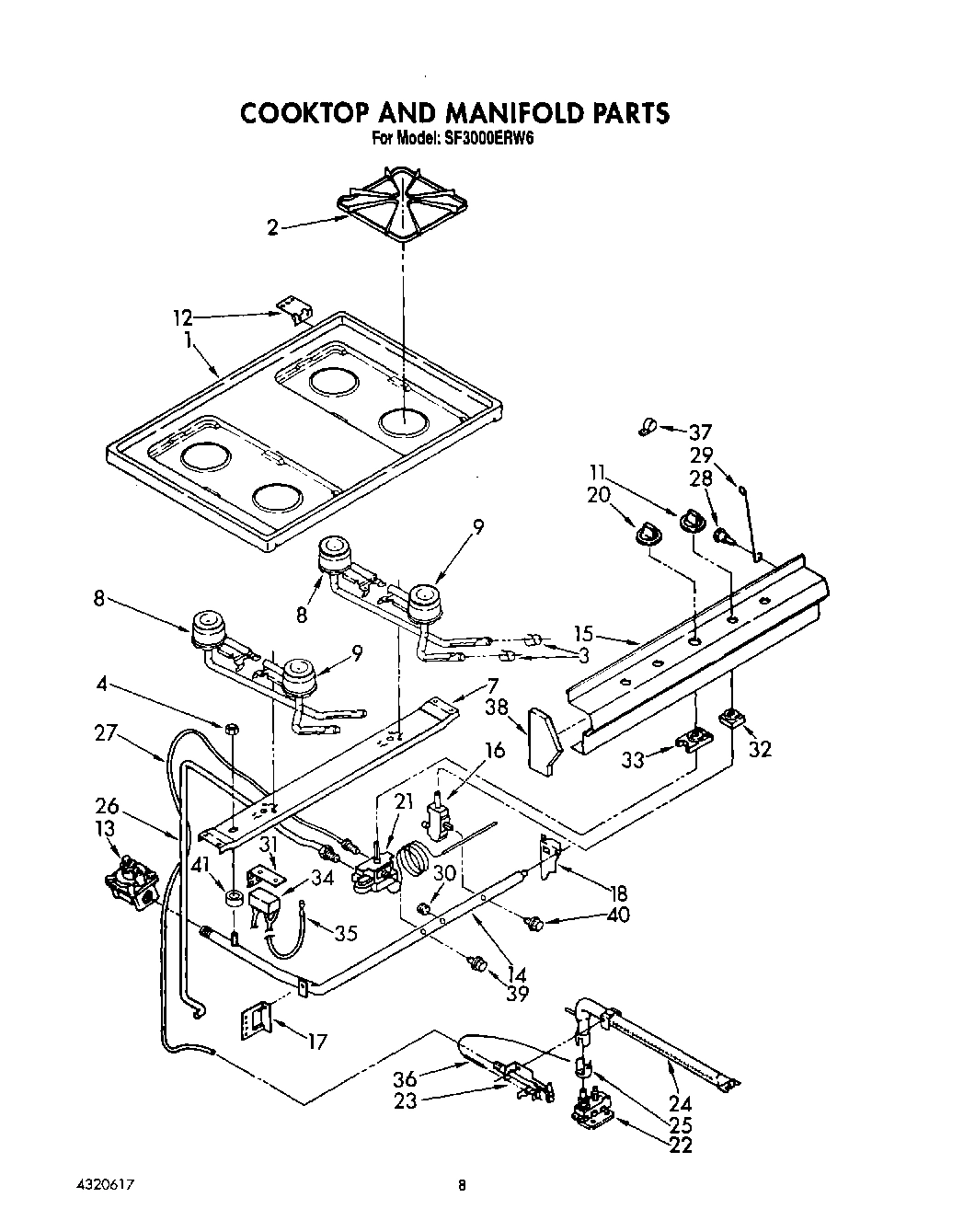 06 - COOKTOP AND MANIFOLD, LIT/OPTIONAL