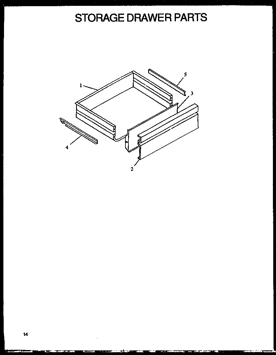 07 - STORAGE DRAWER PARTS