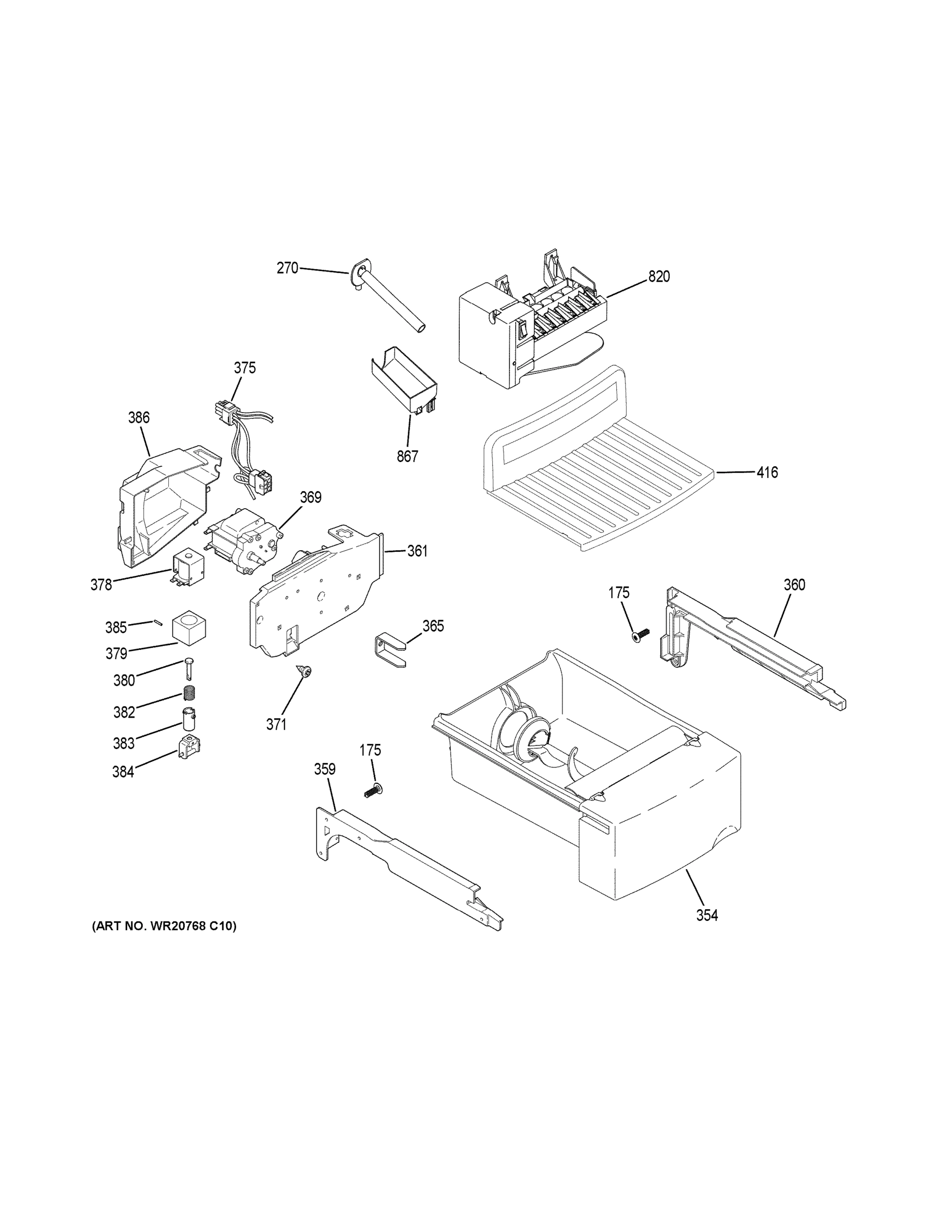 ICE MAKER & DISPENSER