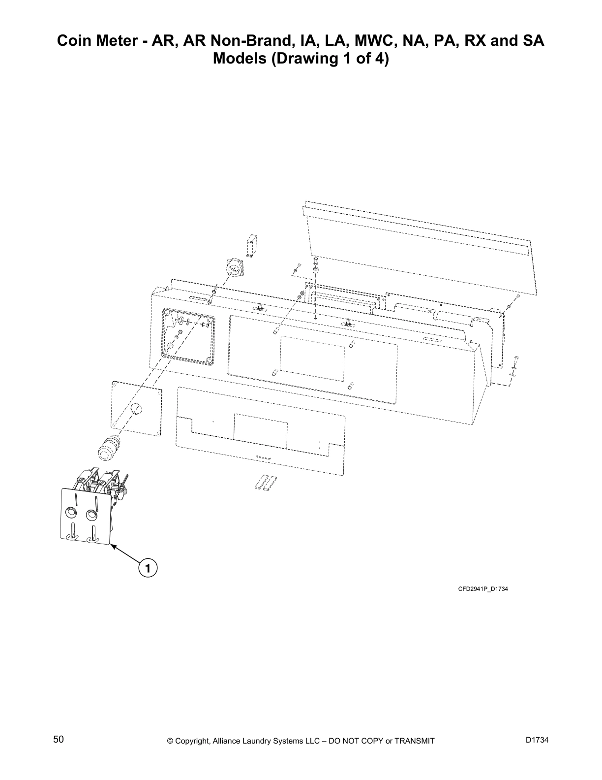 Coin Meter - AR, AR Non-Brand, IA, LA, MWC, NA, PA, RX and SA
Models (Drawing 1 of 4)