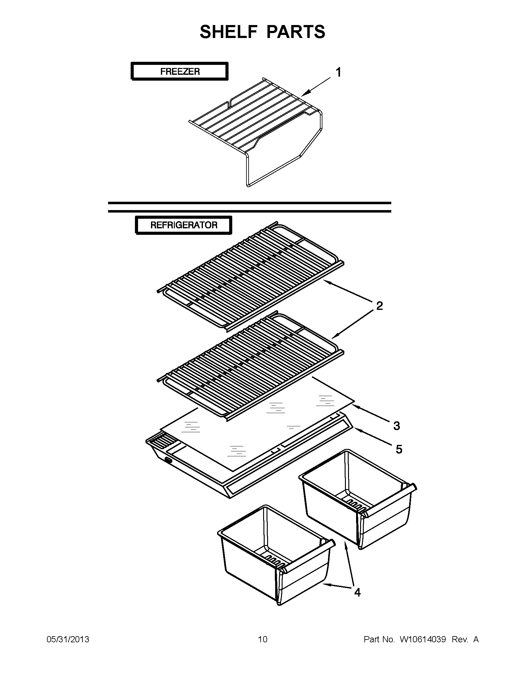 05 - SHELF PARTS