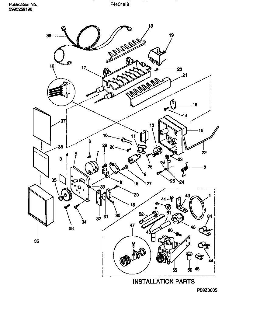 06 - ICE MAKER COMPONENTS