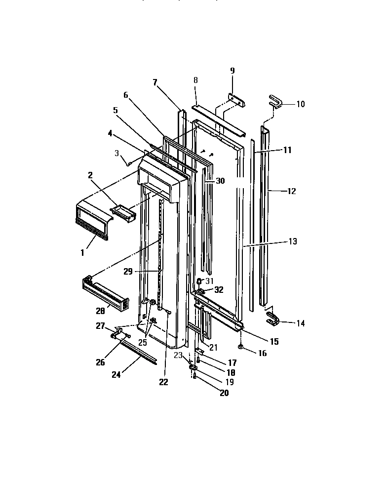 08 - FOOD COMPARTMENT DOOR