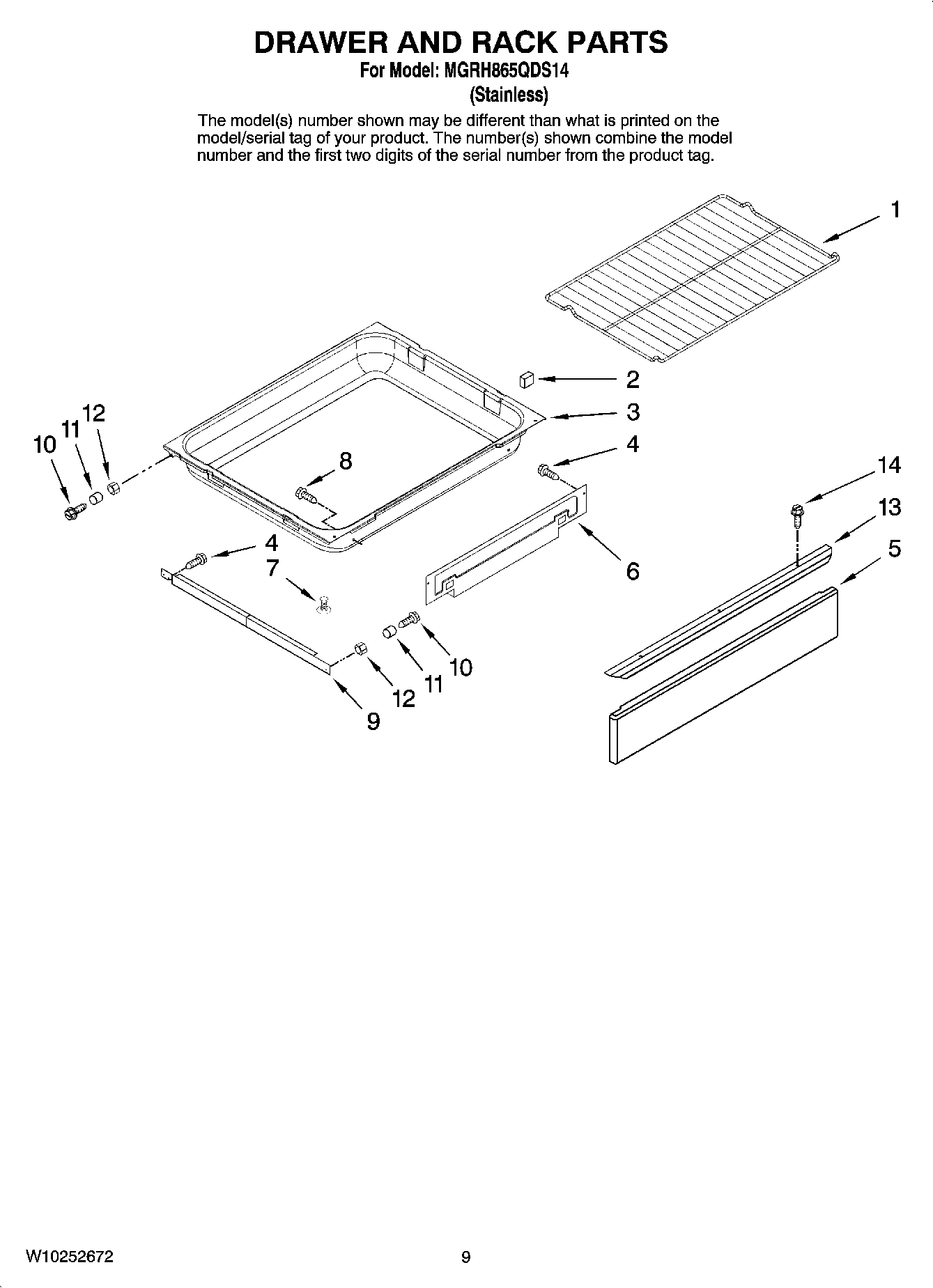 06 - DRAWER AND RACK PARTS