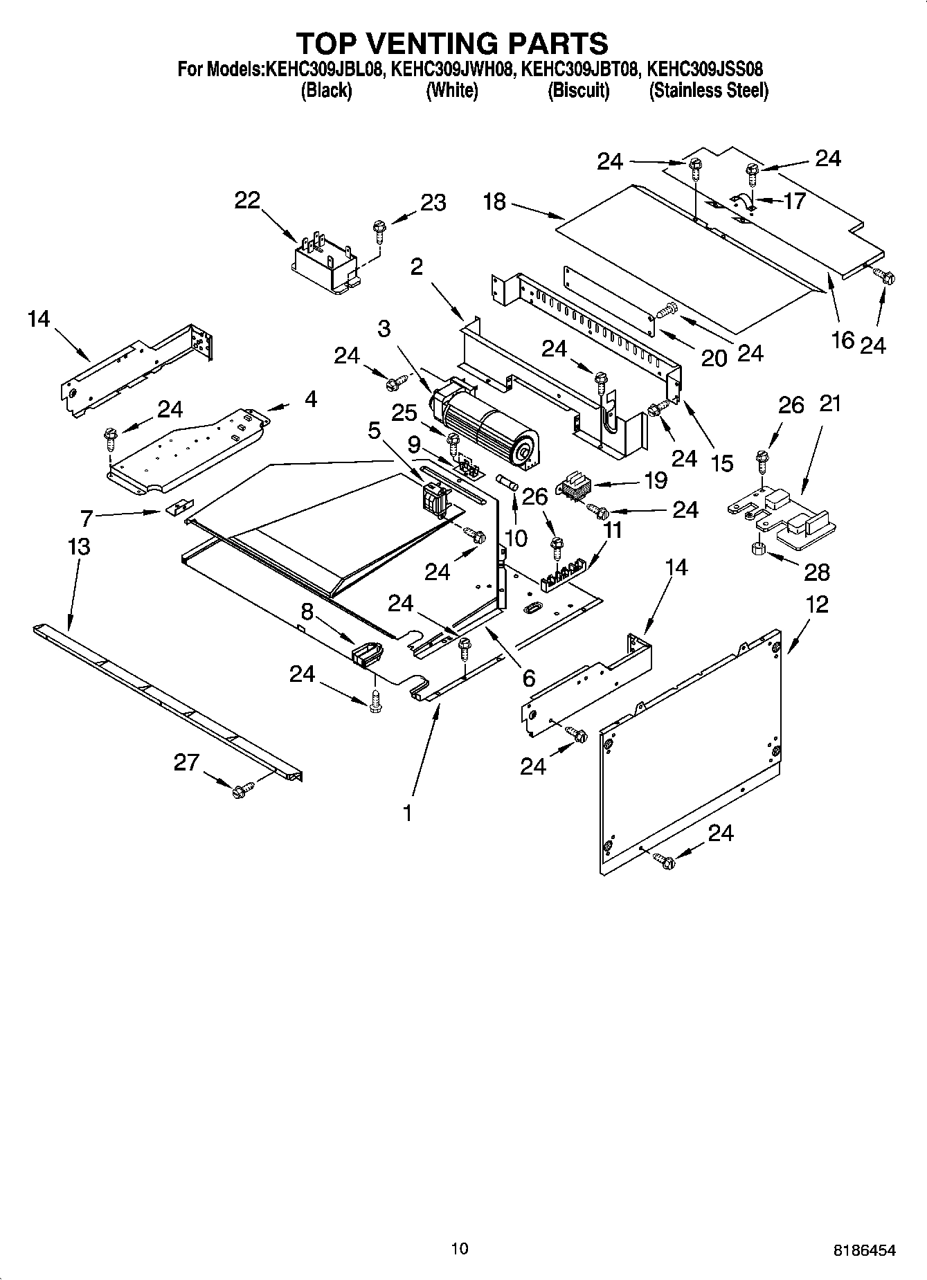 08 - TOP VENTING PARTS