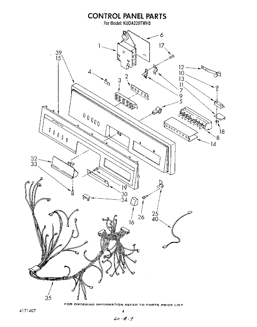 04 - CONTROL PANEL , LITERATURE AND OPTIONAL