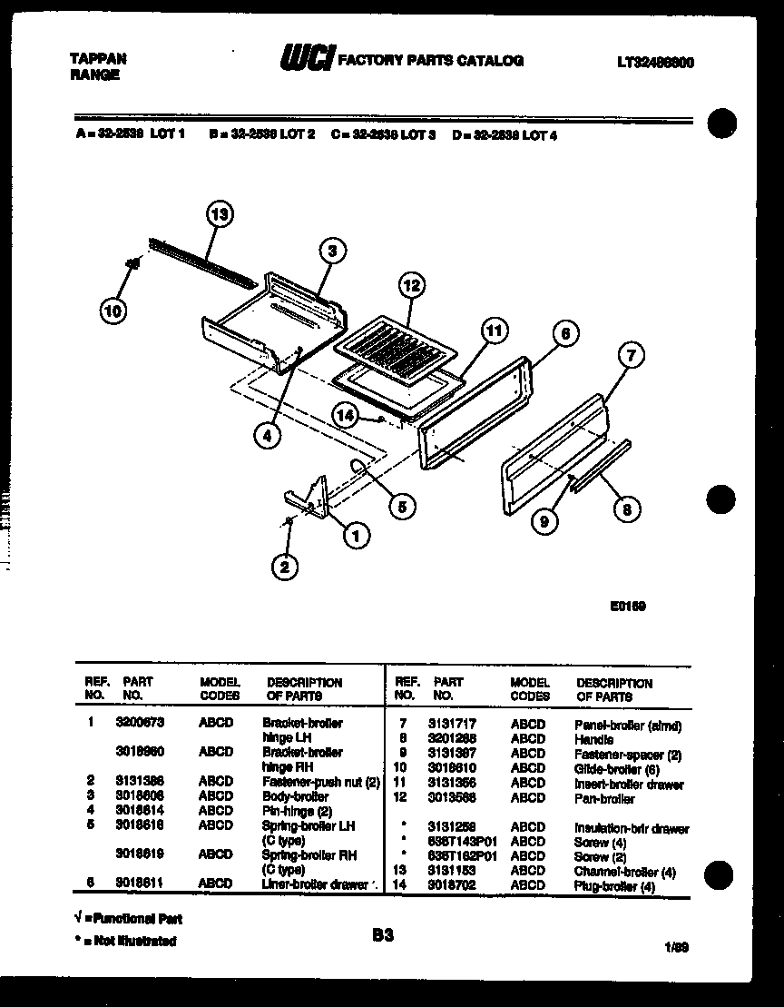 06 - BROILER DRAWER PARTS