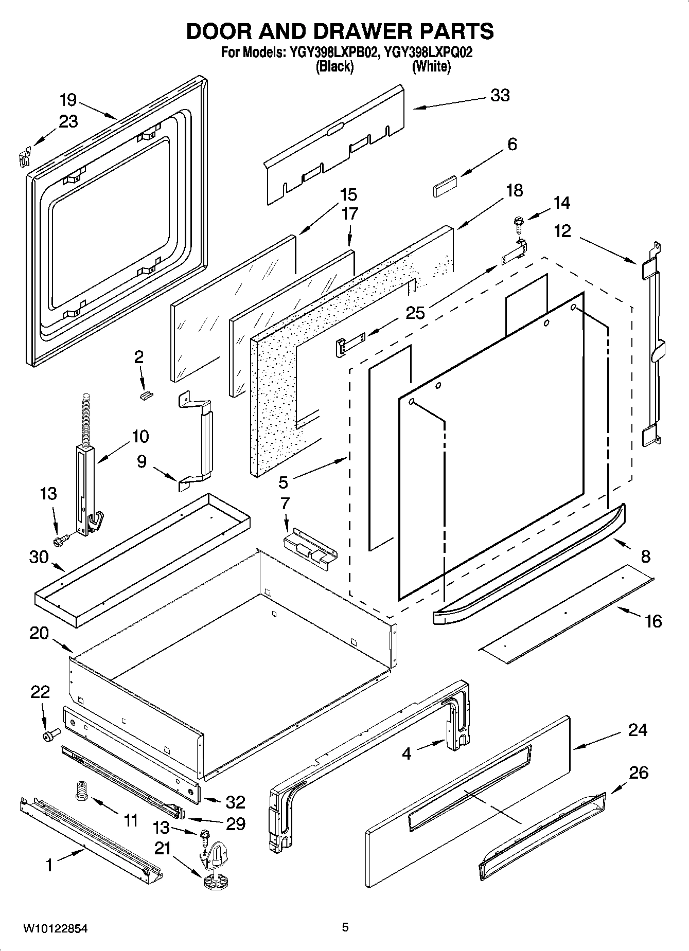 04 - DOOR AND DRAWER PARTS