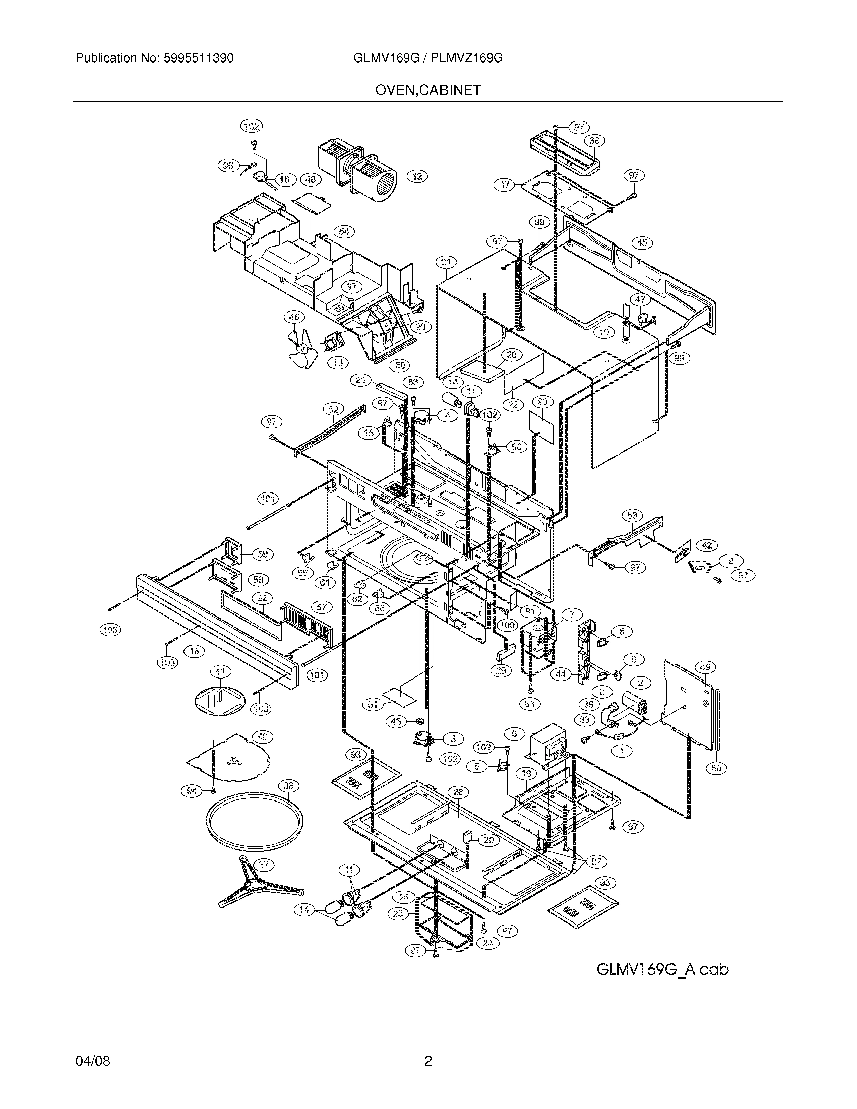 03 - OVEN,CABINET