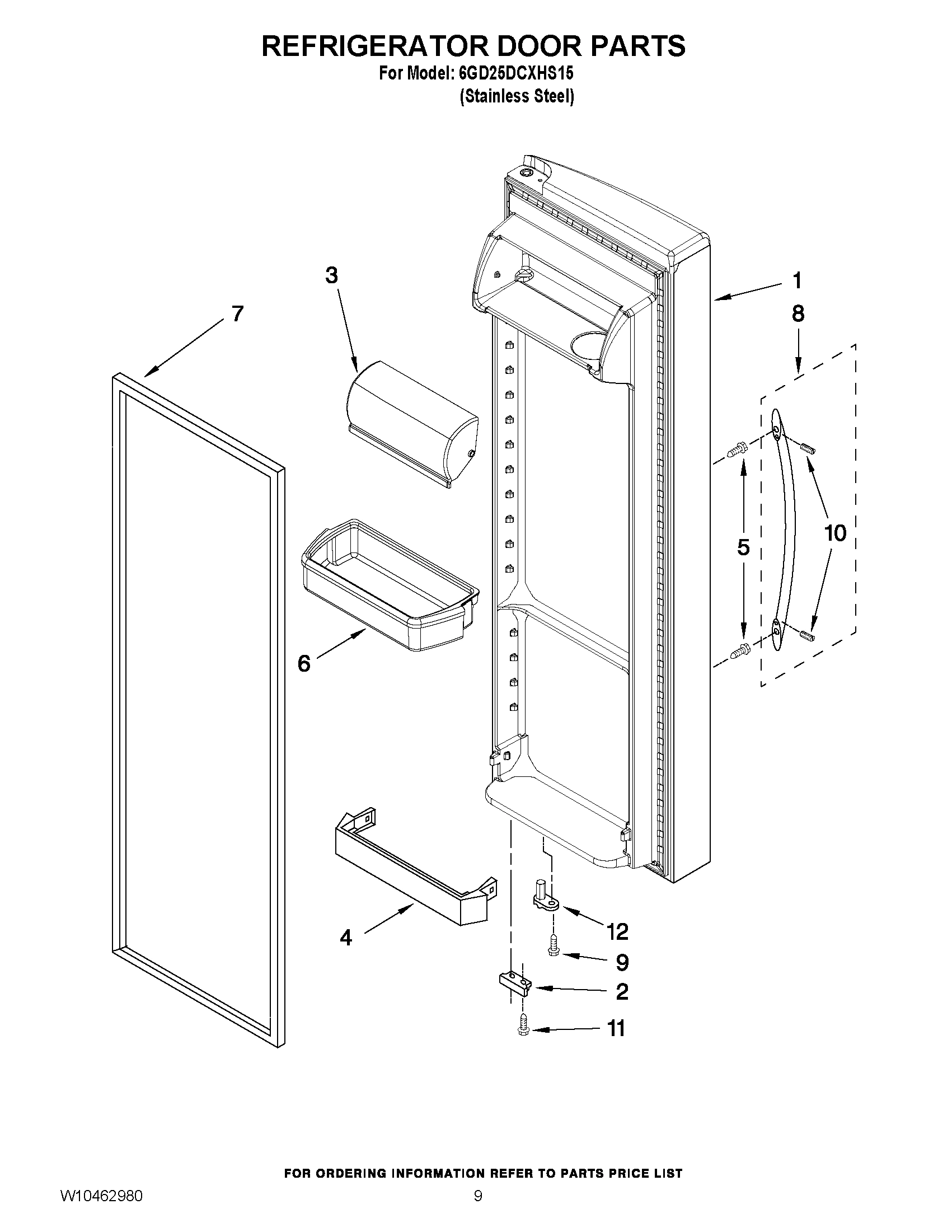 06 - REFRIGERATOR DOOR PARTS