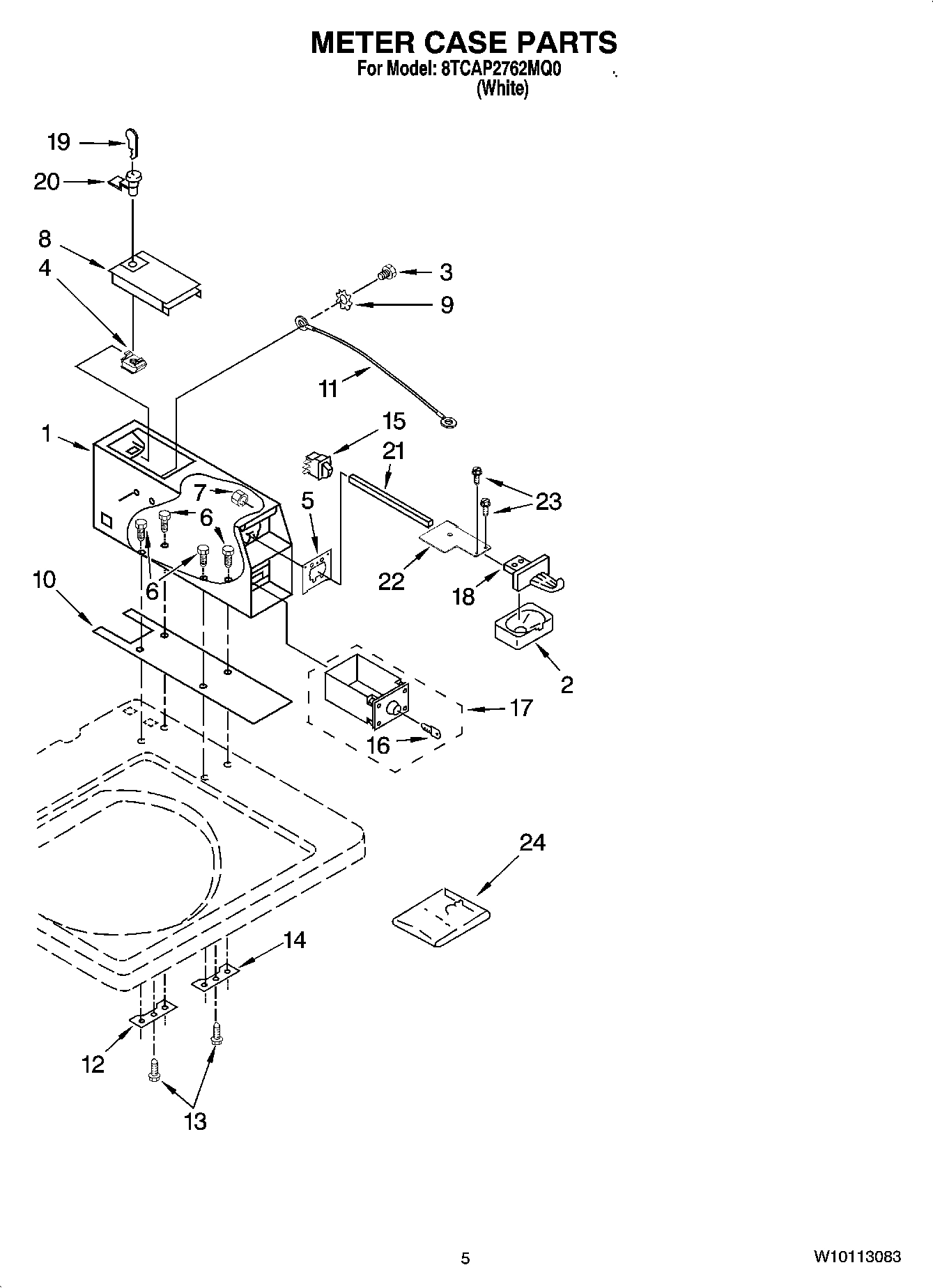 03 - METER CASE PARTS