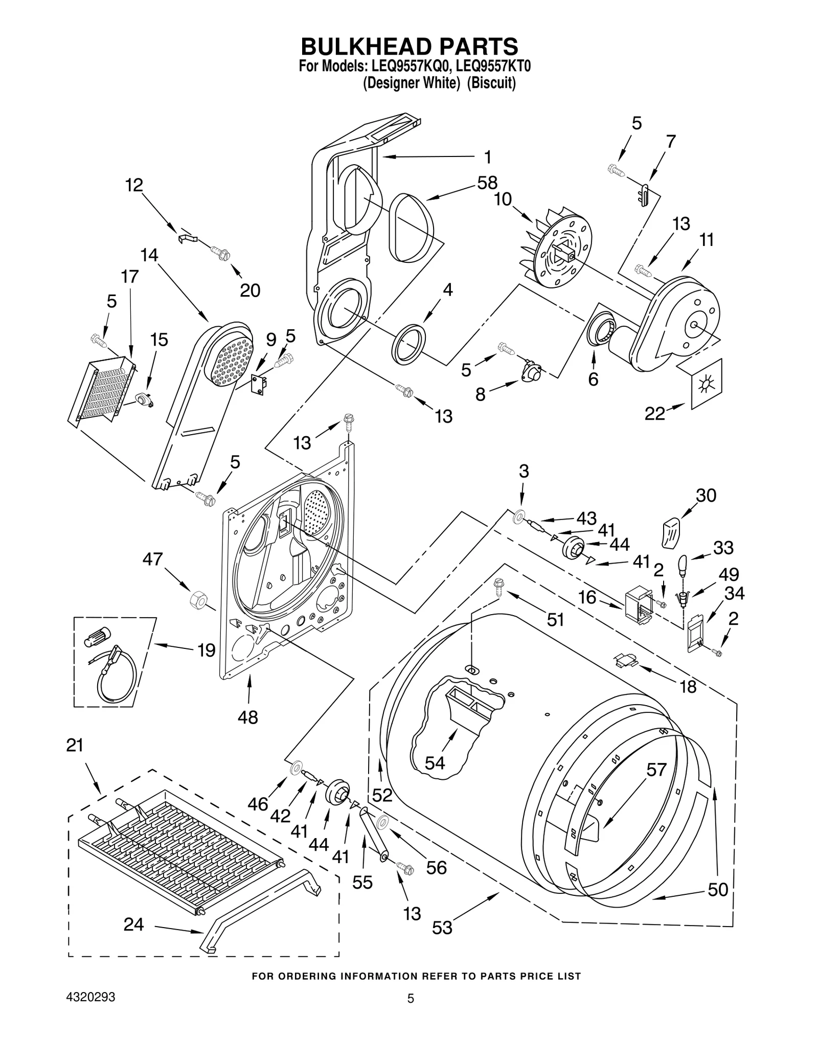 BULKHEAD PARTS