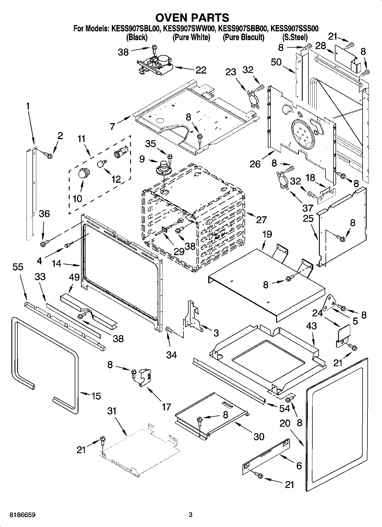03 - OVEN PARTS