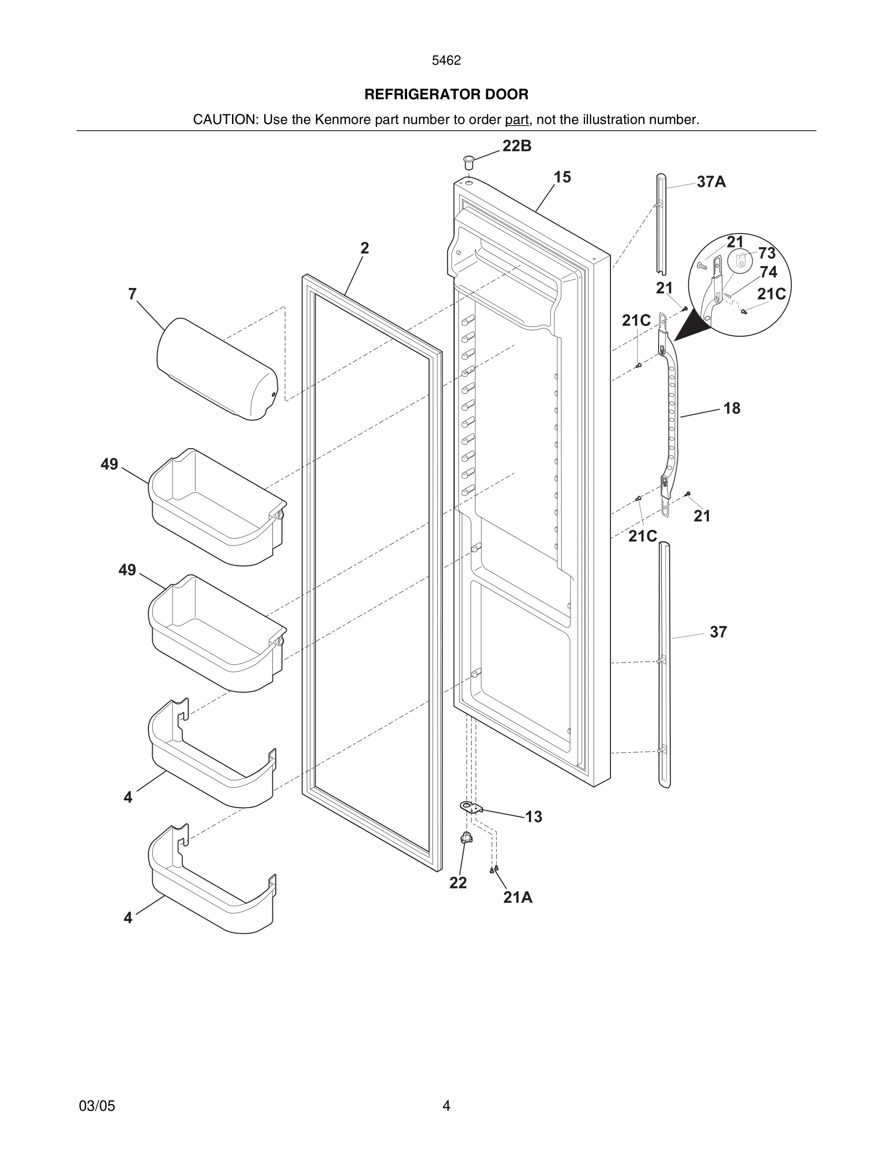 05 - REFRIGERATOR DOOR