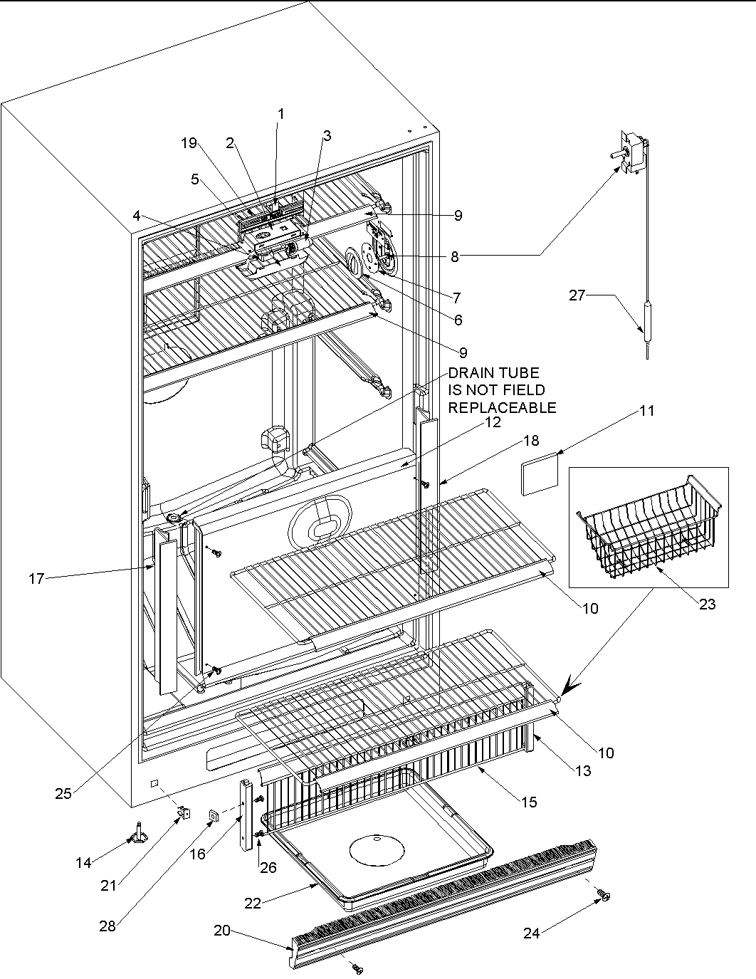01 - CABINET ASSEMBLY