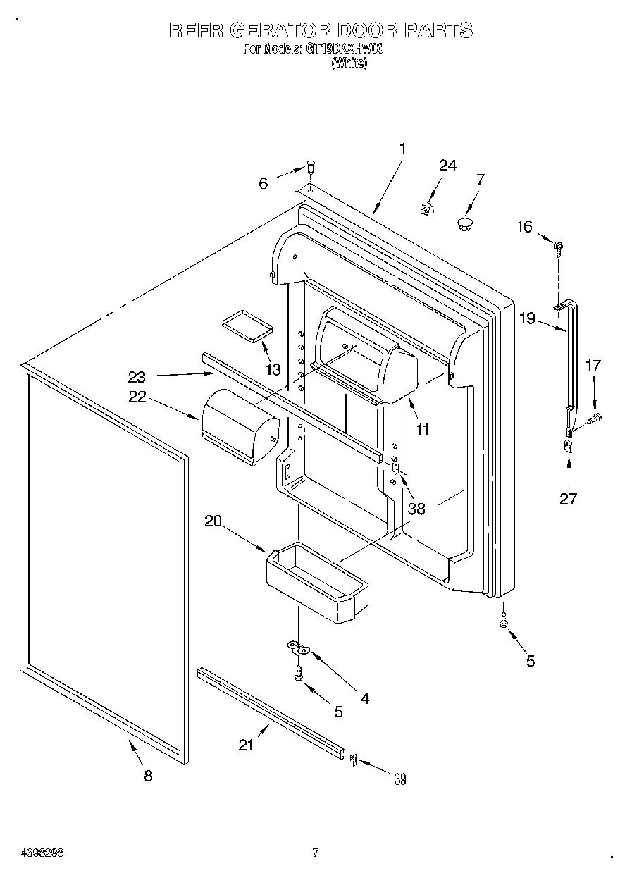 04 - REFRIGERATOR DOOR