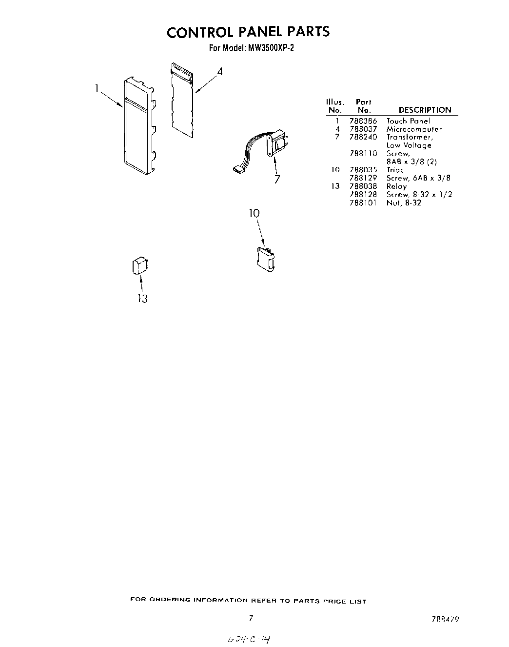 05 - CONTROL PANEL , LITERATURE AND OPTIONAL