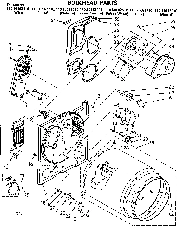 BULKHEAD PARTS