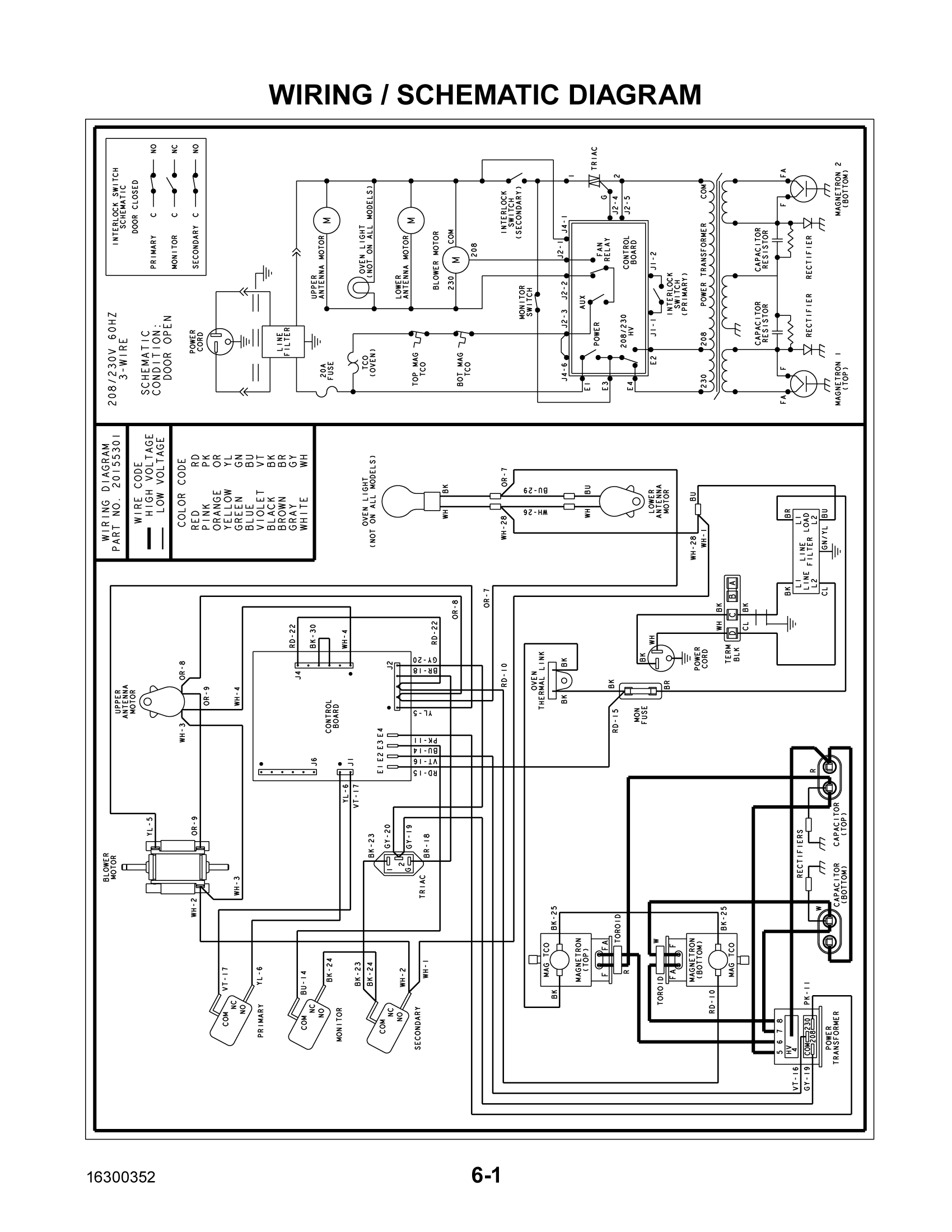 WIRING / SCHEMATIC DIAGRAMS , SUPPLEMENTAL