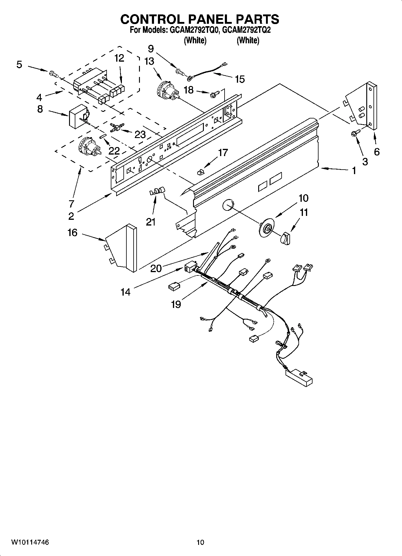 06 - CONTROL PANEL PARTS
