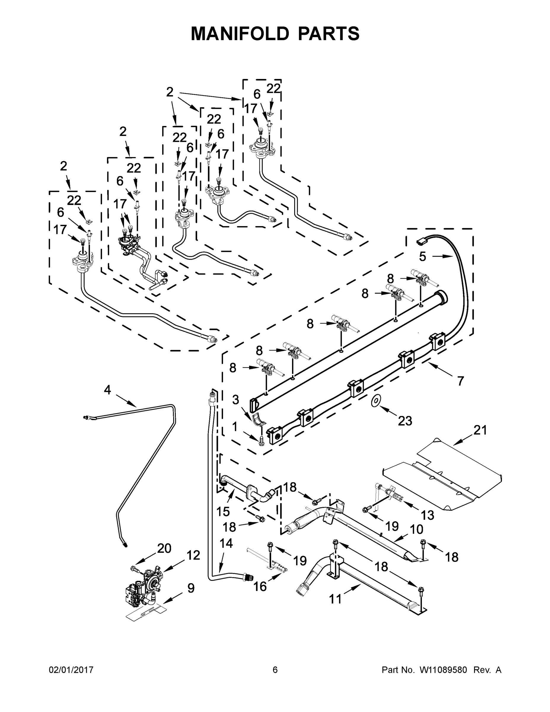 04 - MANIFOLD PARTS