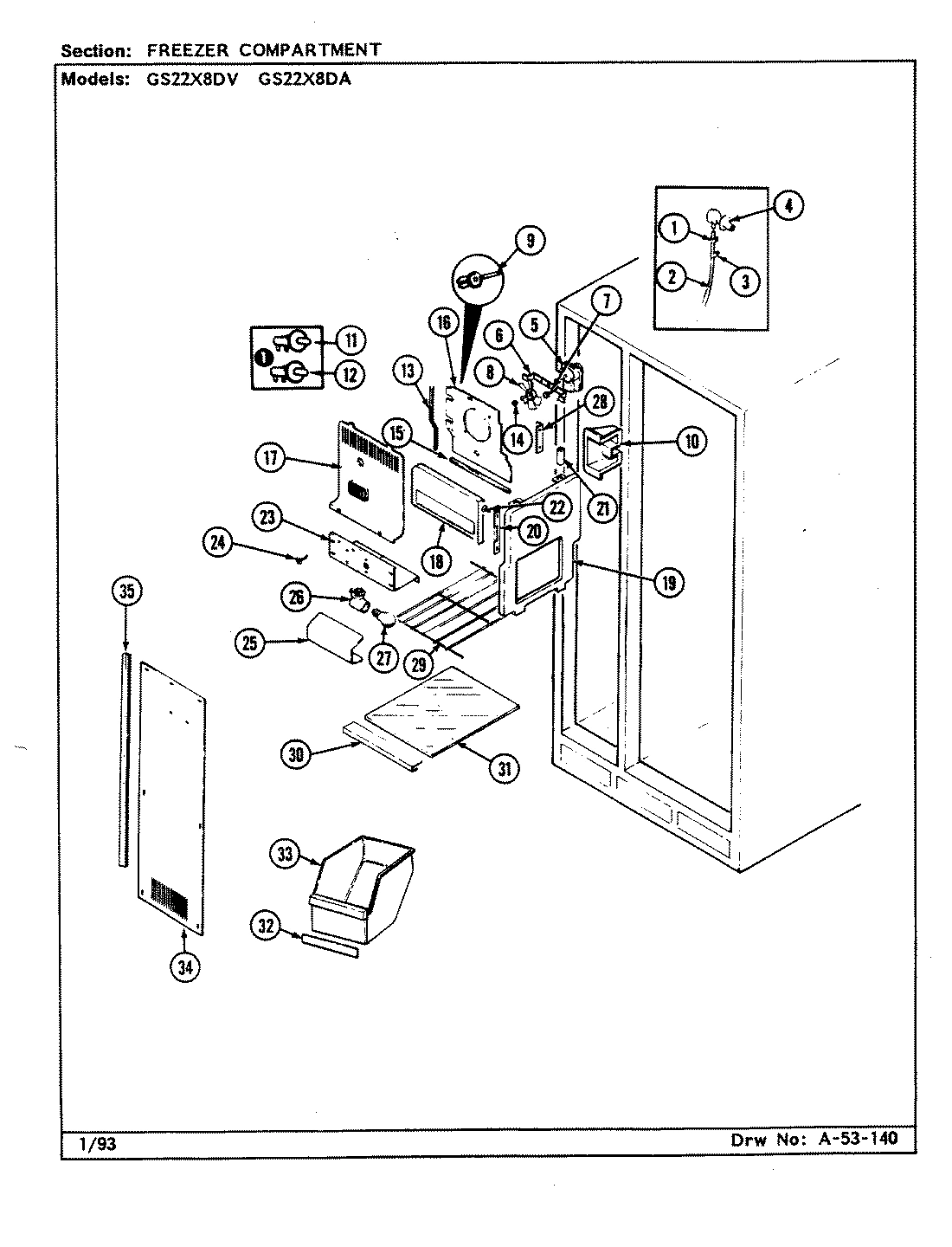 01 - FREEZER COMPARTMENT