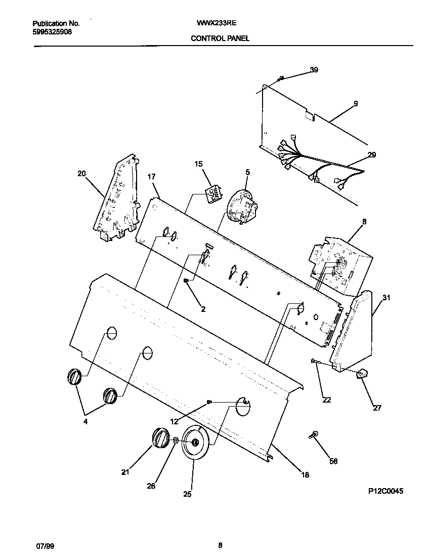 05 - P12C0045 CONTROL PANEL