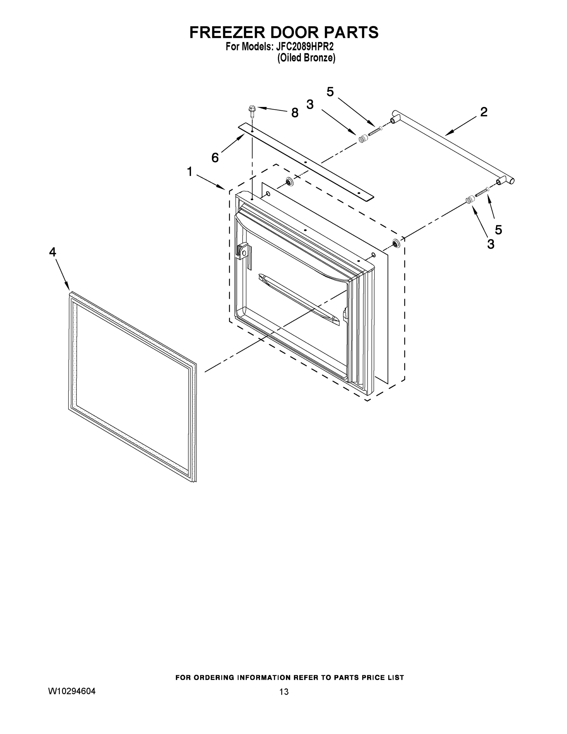 07 - FREEZER DOOR PARTS